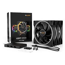 Вентилятор для корпуса be quiet! Light Wings 140mm PWM Triple Pack (BL078)