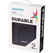 Внешний накопитель A-Data DashDrive Durable 1Tb HD680 2.5 черный (AHD680-1TU31-CBK)