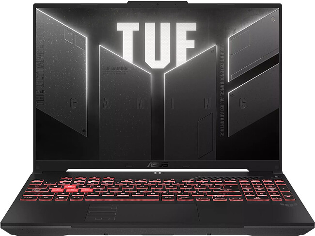 Ноутбук ASUS TUF Gaming A17 FA707NUQ-HX034 Mecha Gray (90NR0QH5-M001T0)