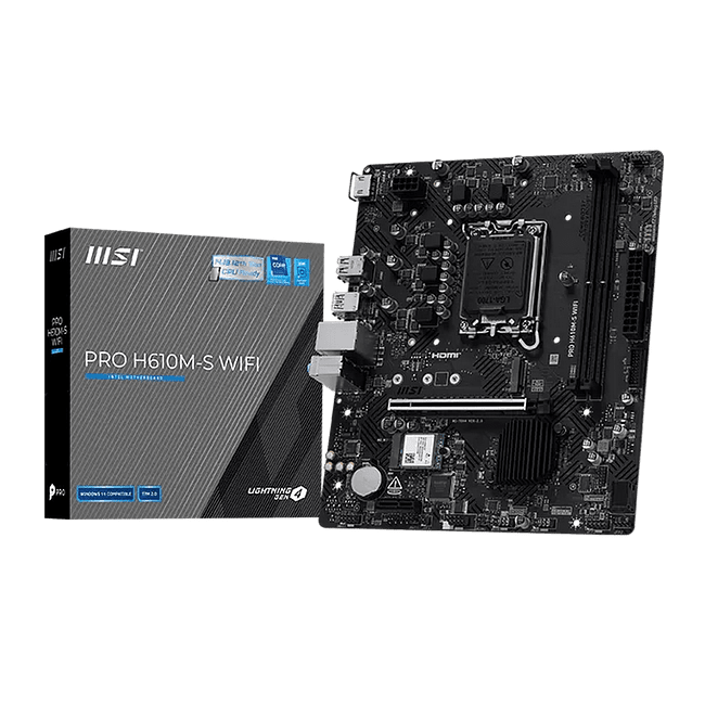Материнская плата MSI Pro H610M-S WIFI