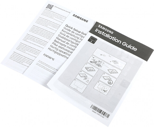 Монитор Samsung F24T450GY черный (LF24T450GYUXEN)