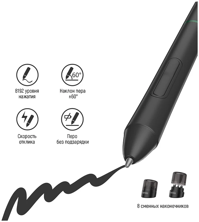 Графический планшет Parblo Intangbo S Purple