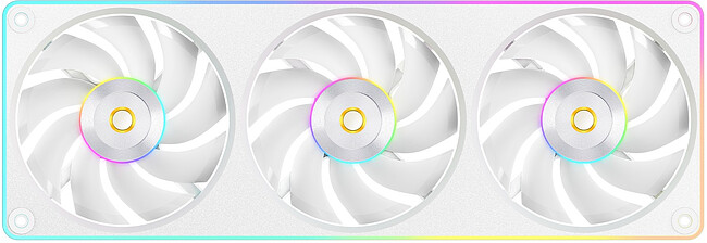 Вентилятор для корпуса Ocypus Sigma F36 WH ARGB белый (Sigma-F36-WH3AM00X-GL)