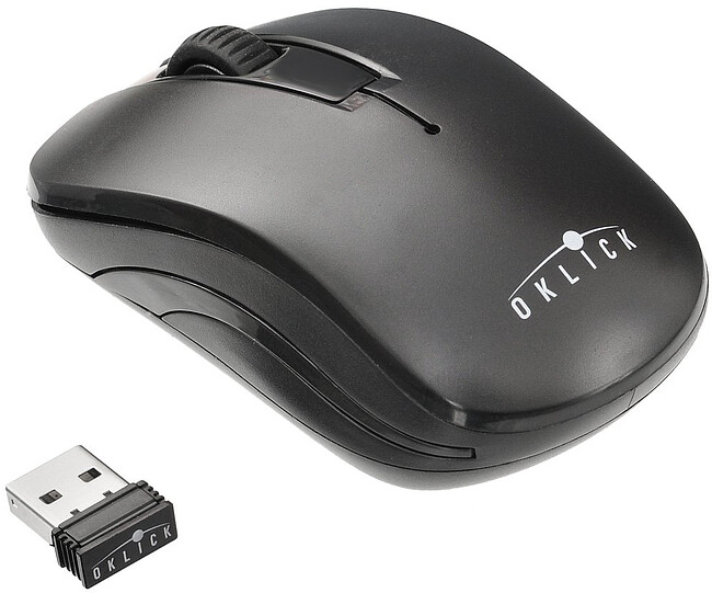 Мышь Oklick 445MW черный (945817)