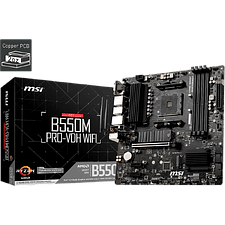 Материнская плата MSI B550M Pro-VDH WiFi mATX DDR4
