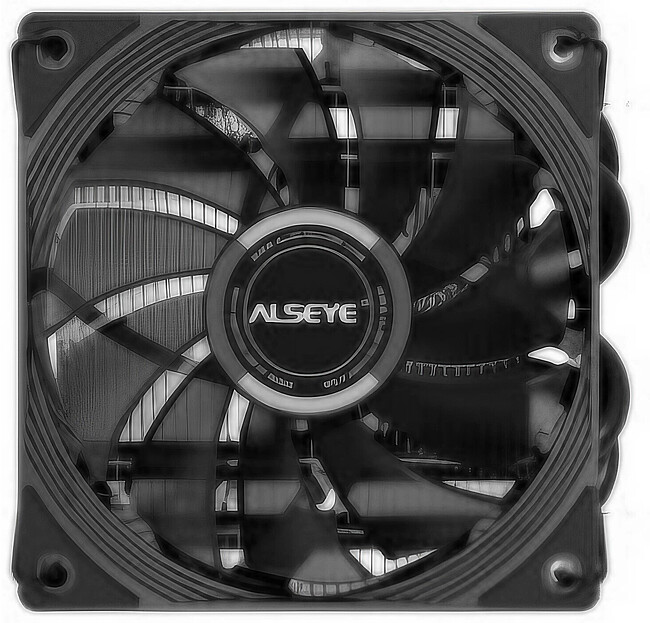 Кулер для процессора Alseye S37-4 Кулер для процессора Alseye S37-4