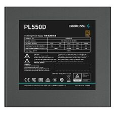 Блок питания Deepcool GAMERSTORM PL550D 550W Black (R-PL550D-FC0B-WDEU-V2)