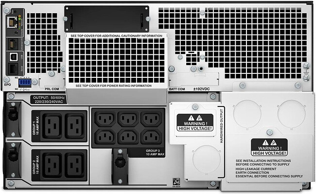 Источник бесперебойного питания APC Smart-UPS SRT 5000VA RM 230V (SRT5KRMXLI)