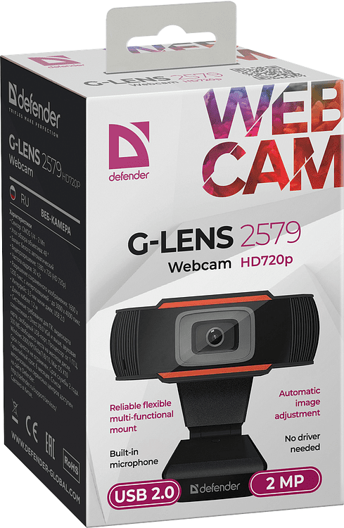 Веб-камера Defender G-lens 2579 (63179)