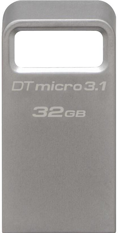 USB Flash-накопитель Kingston DataTraveler Micro 128Gb серебристый (DTMC3G2/128GB)