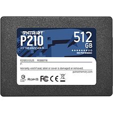 SSD диск Patriot P210 512GB 2.5" SATA III TLC (P210S512G25)