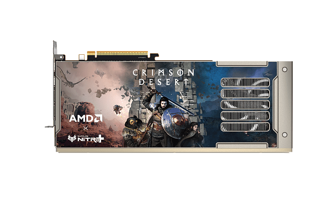 Видеокарта Sapphire Nitro+ RX 9070 XT OC Crimson Desert Edition 16GB GDDR6 (11348-10-20G)
