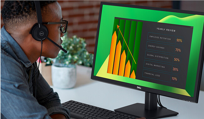 Монитор Dell P2425 черный
