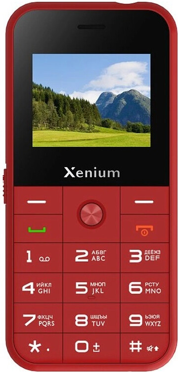 Мобильный телефон Xenium X718 красный (CTX718RD/00)