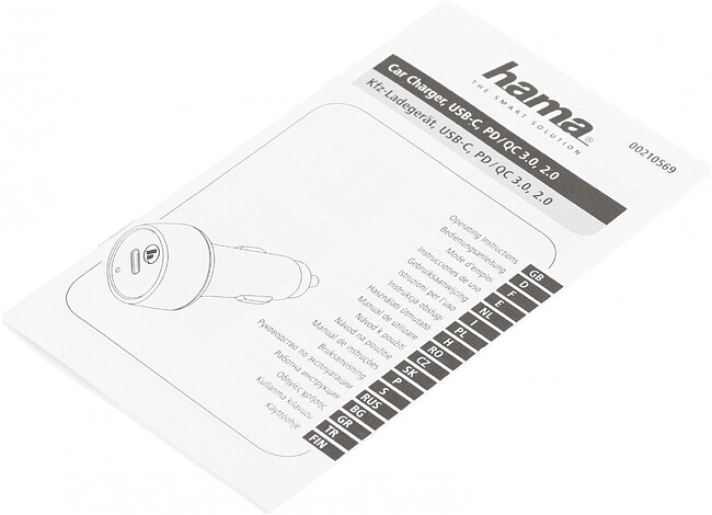 Автомобильное зарядное Hama 210569