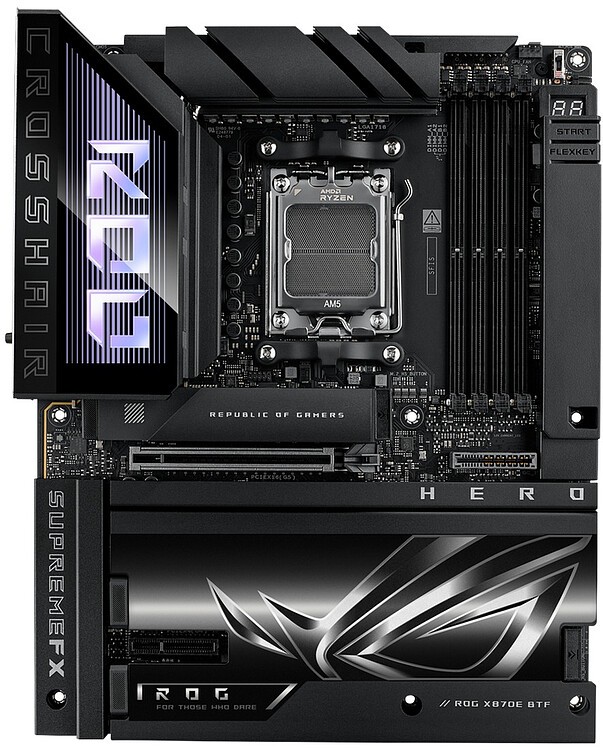Материнская плата ASUS ROG Crosshair X870E Hero BTF (90MB1MX0-M0EAY0)