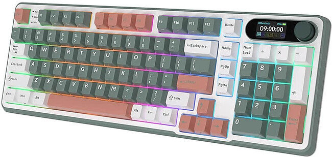Клавиатура Royal Kludge RK-S98 Clay Green