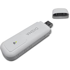 USB-модем 4G Digma Dongle белый (DW1960)
