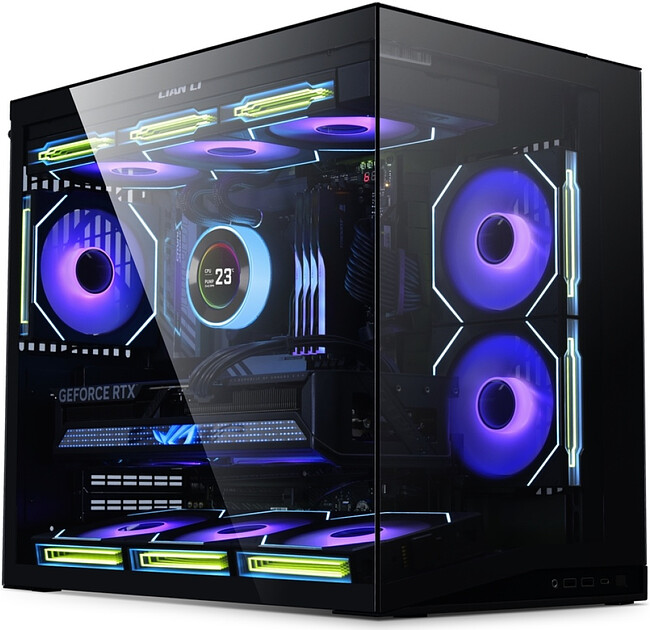 Корпус Lian Li O11 Dynamic Mini V2 Black (G99.O11DMIV2X.00)