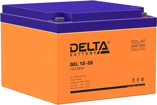 Аккумулятор для ИБП Delta GEL 12-26