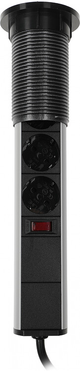 Разветвитель Premier PX/BL-VRT-3R-2USB-GRE серый