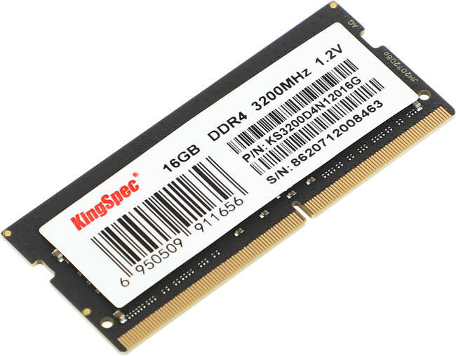 Оперативная память Kingspec DDR4 16Gb 3200MHz (KS3200D4N12016G)