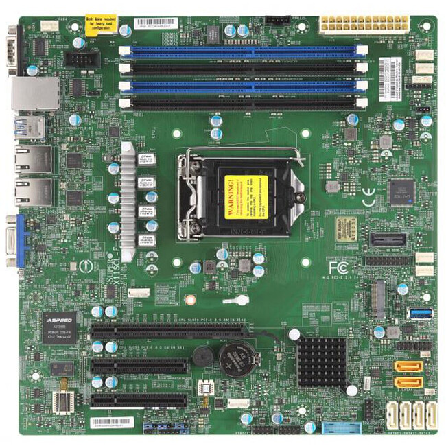 Материнская плата SuperMicro MBD-X11SCL-F-B