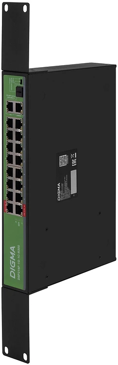 Коммутатор Digma DSP216F-1G-1C-R300