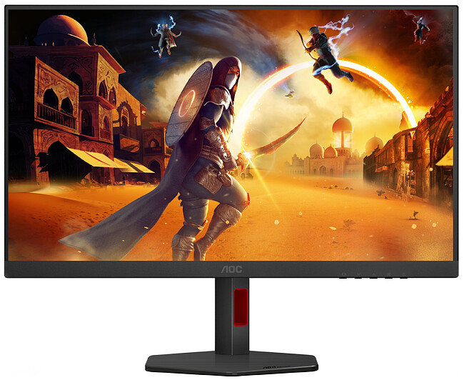 Монитор AOC U27G4R черный/красный