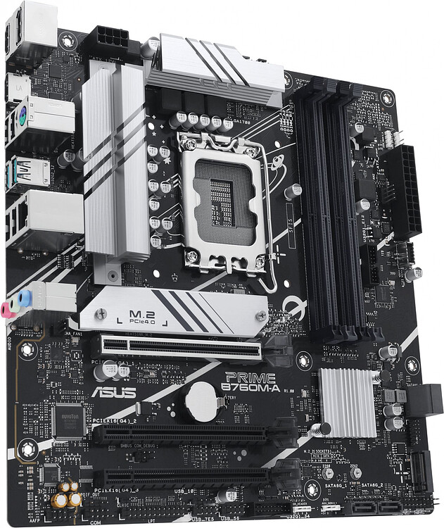 Материнская плата ASUS Prime B760M-A-CSM (90MB1EK0-M1EAYC)