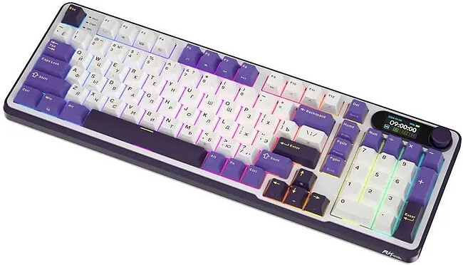 Клавиатура Royal Kludge RK-S98 Brown switch Blackberry