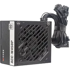 Блок питания Accord ATX ACC-W450P 80 Plus White 450W Black