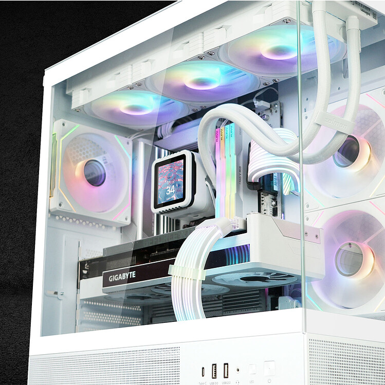 Корпус Zalman Chronix без БП White