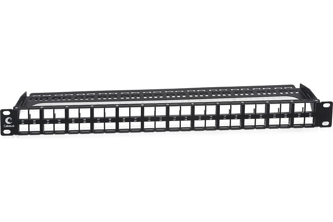 Патч-панель Cabeus PLBHD-48-1U Патч-панель Cabeus PLBHD-48-1U