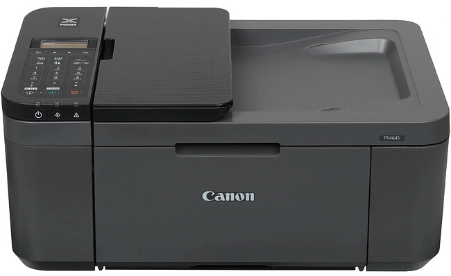 МФУ Canon Pixma TR4645 черный (5072C045)