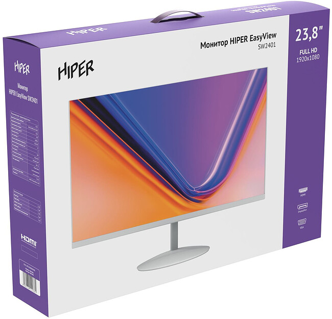 Монитор Hiper EasyView SW2401 белый