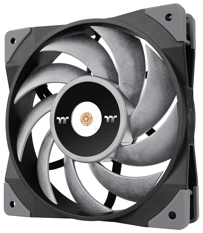 Вентилятор для корпуса Thermaltake Toughfan 12 Turbo черный/серый (CL-F121-PL12GM-A)