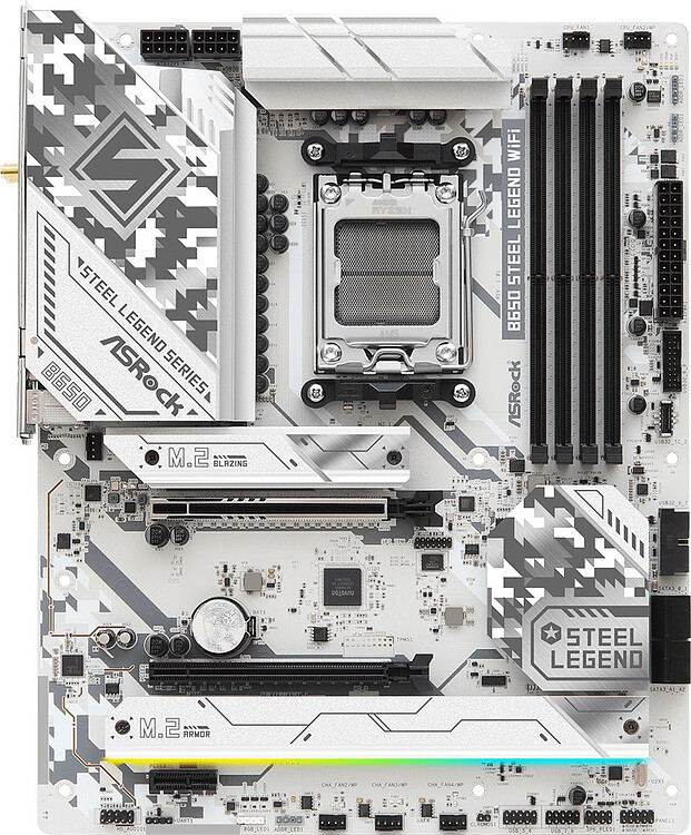 Материнская плата ASRock B650 Steel Legend WiFi DDR5