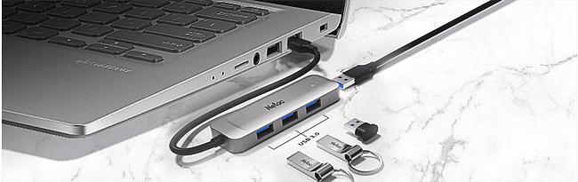 USB-хаб Netac WF11 (WF11GYCN)