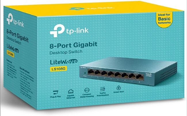 Коммутатор TP-Link LS108G 8G