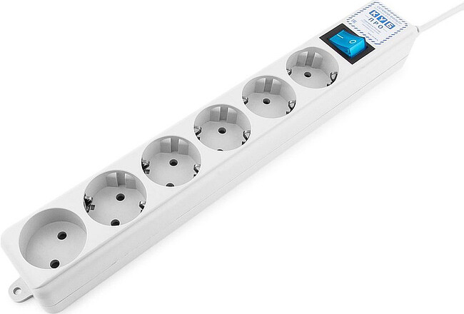 Сетевой фильтр Power Cube SPL(5+1)-16B-P-1,9M White