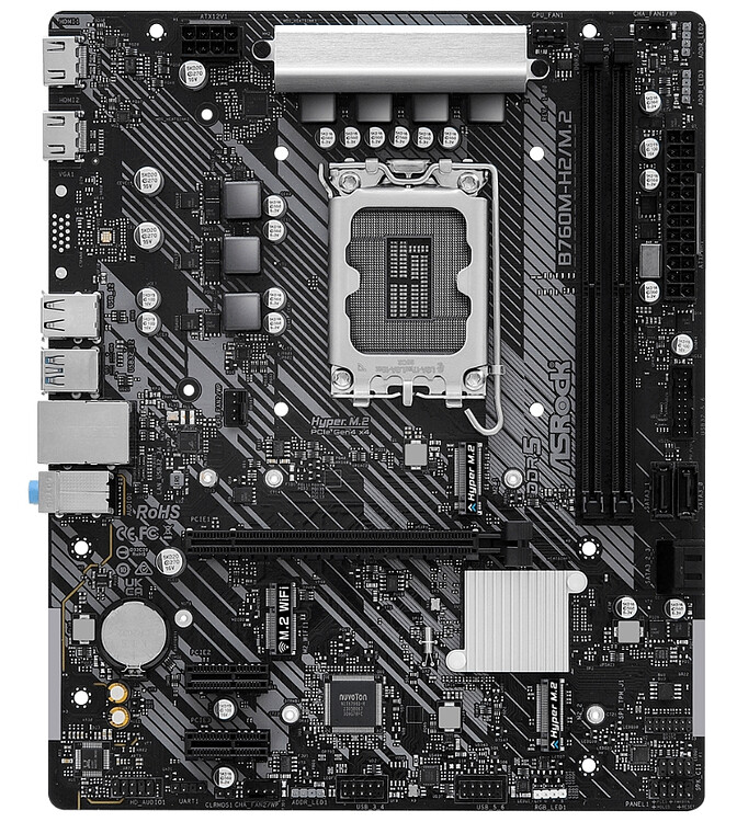 Материнская плата ASRock B760M-H2/M.2