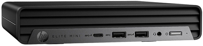 Компьютер HP Elite 800 G9 Mini черный (C7FX9AT)