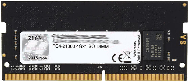 Оперативная память G.Skill Ripjaws 8GB DDR4 SODIMM PC4-25600 (F4-3200C22S-8GRS)