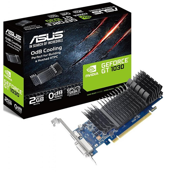 Видеокарта ASUS GT1030-SL-2G-BRK