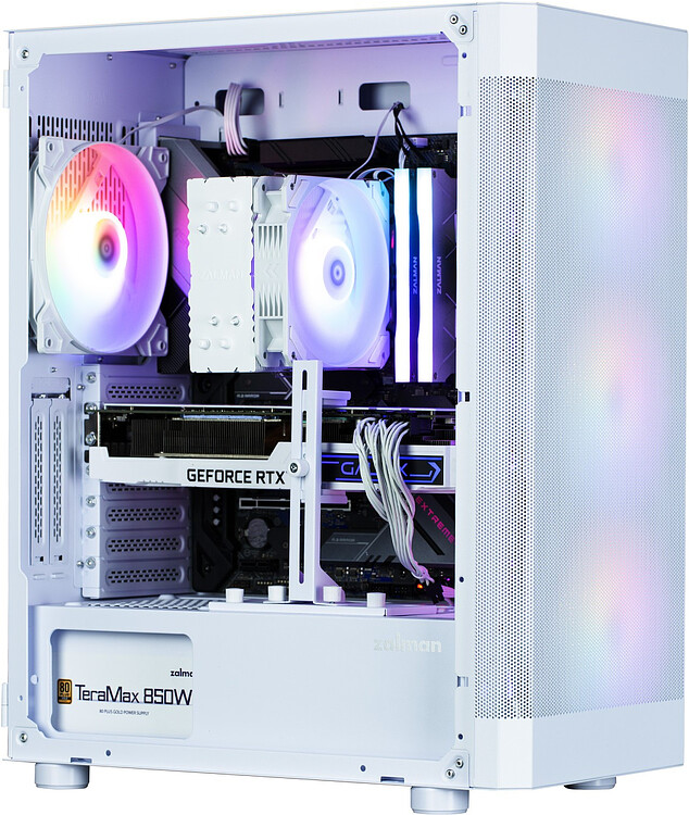 Корпус Zalman i4 TG без БП белый