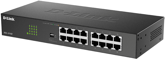 Коммутатор D-Link DGS-1016D/J1A