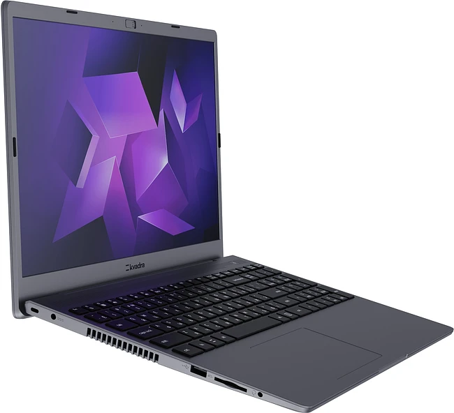 Ноутбук Kvadra Nau LE15T Rev.1.1 Dark Grey (Y22L02P01101R_7872F1)