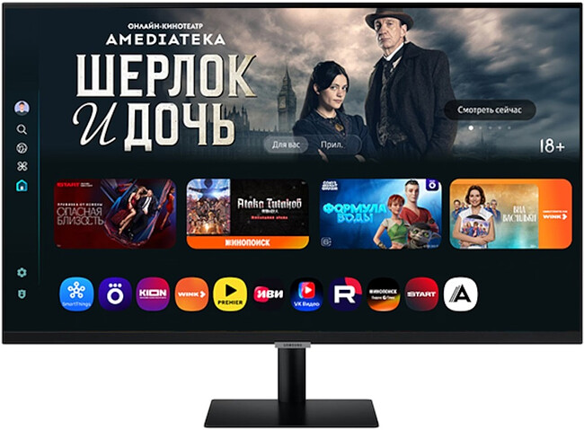 Монитор Samsung S32FM702UIXCI черный