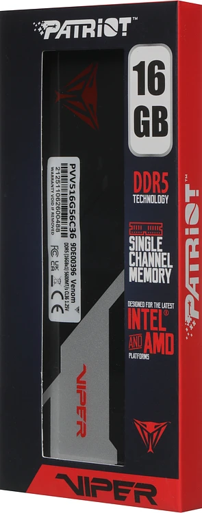 Оперативная память Patriot Viper Venom 16GB DDR5 (PVV516G56C36)
